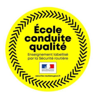 Label officiel École conduite qualité